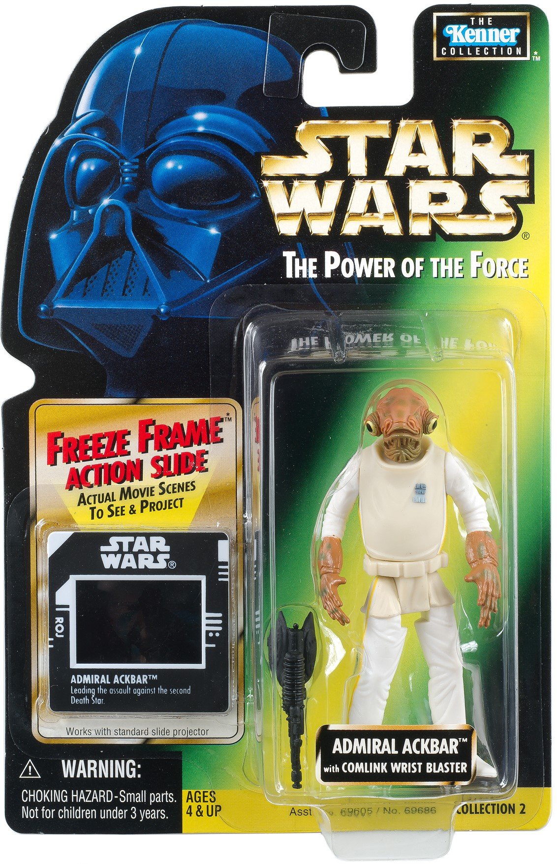 Amazon.com: Star Wars Power of The Force Freeze Frame Admiral
